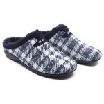 Slipper blauw textiel 86101 River Woods